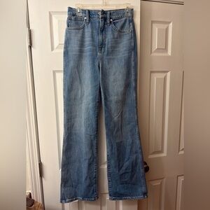 Madewell Light Blue Flare Jeans